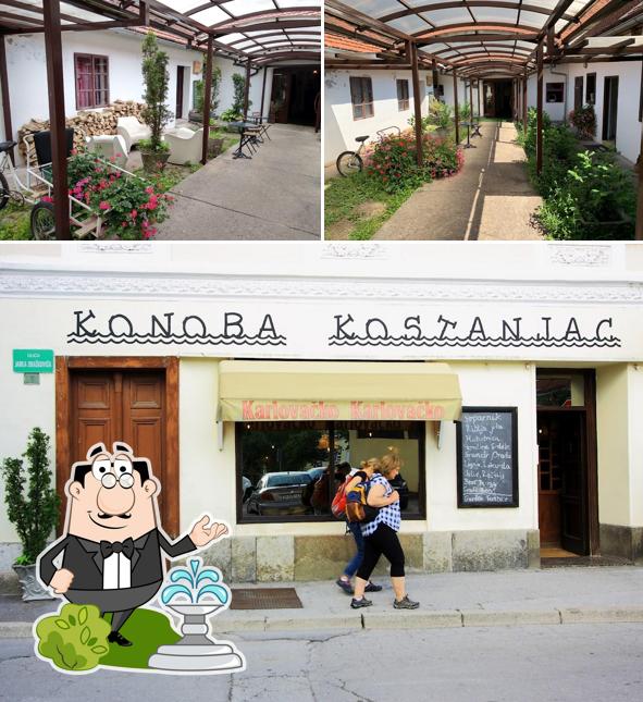 Внешнее оформление "Konoba Kostanjac"