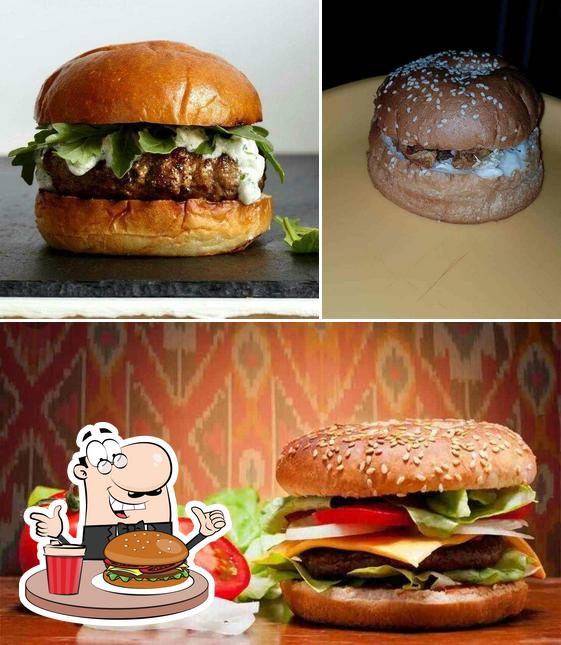 Try out a burger at Yummy Max