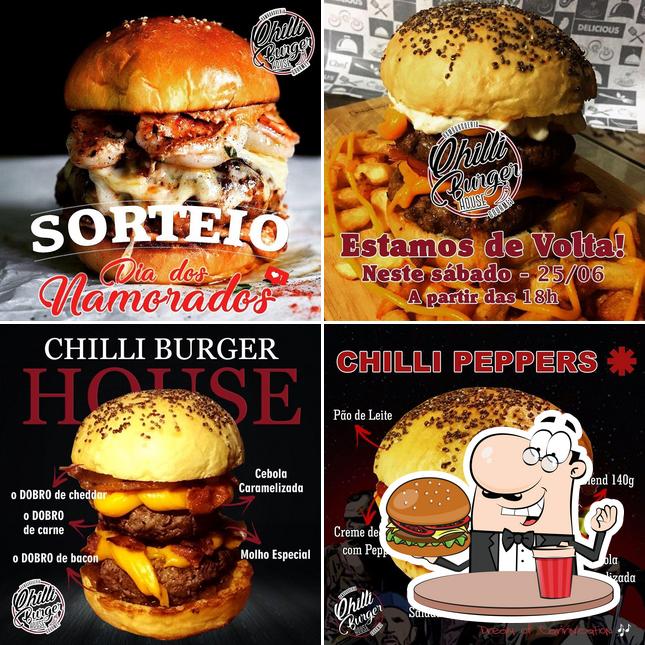 Delicie-se com um hambúrguer no Chilli Burger House