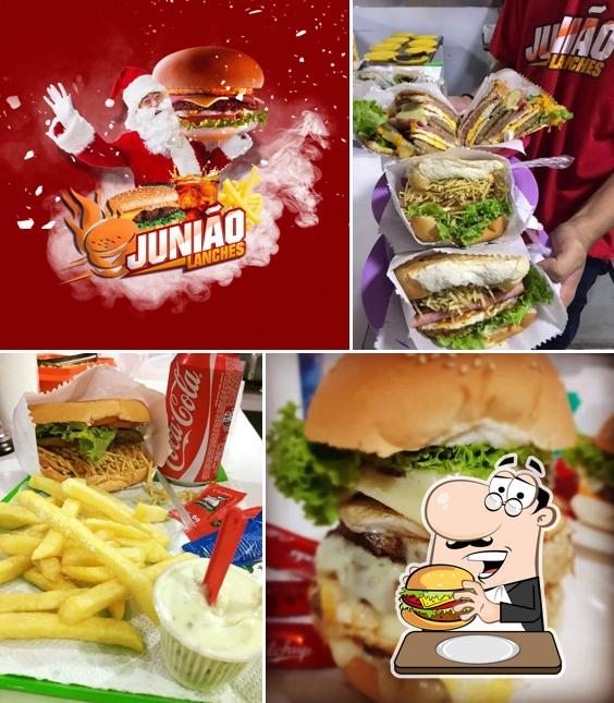 Junião Lanches serve uma infinidade de opções para os amantes dos hambúrgueres