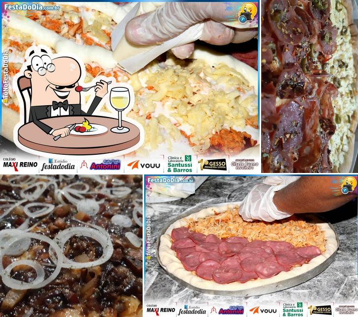 Comida em Master Pizza Delivery