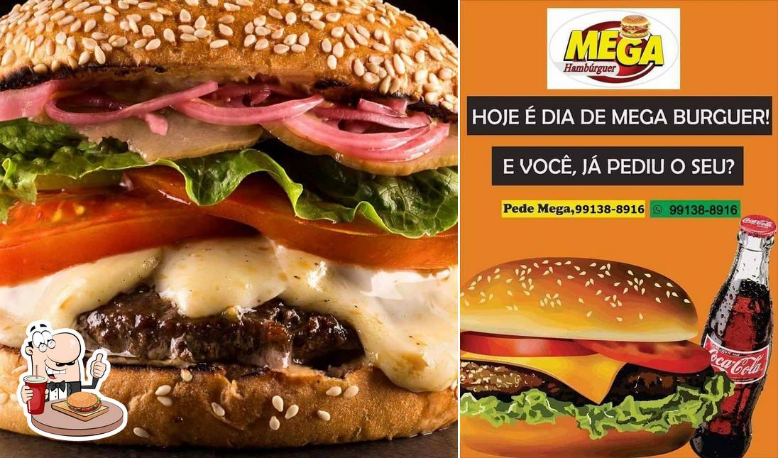 Prueba una hamburguesa en Mega Burguer