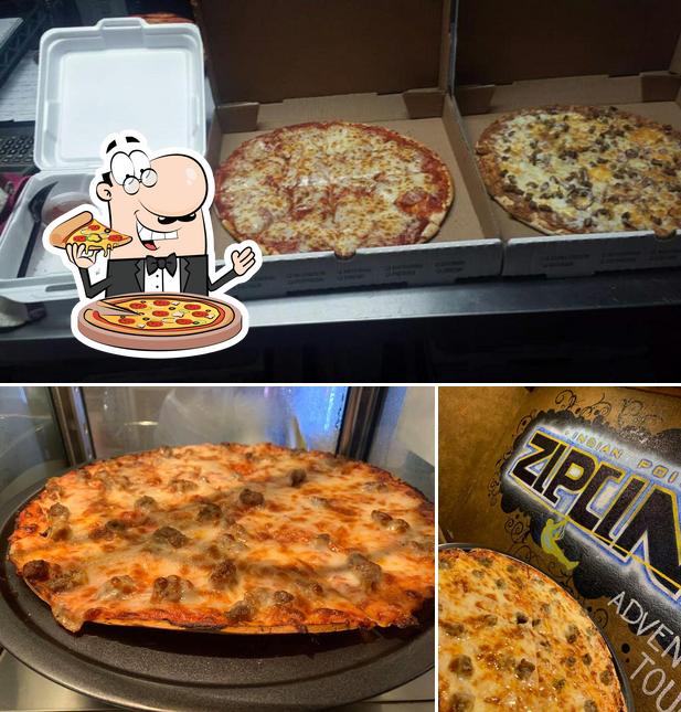 Попробуйте пиццу в "Backyard Pizza"
