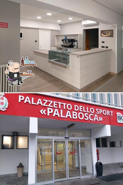 Gli interni di Asti Sport Café