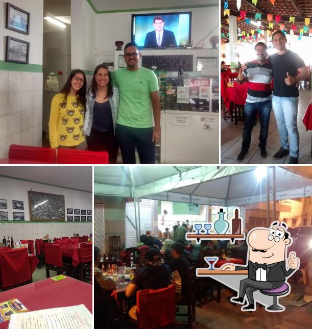 Veja imagens do interior do Restaurante e Pizzaria Bar da Linguiça