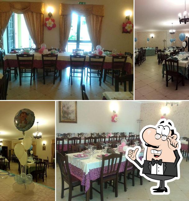 Gli interni di Casale Frasia Ristorante Pizzeria