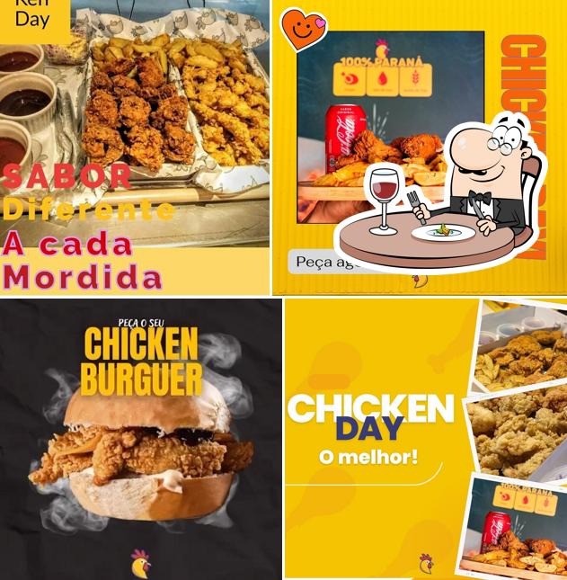 Platos en Chicken Day