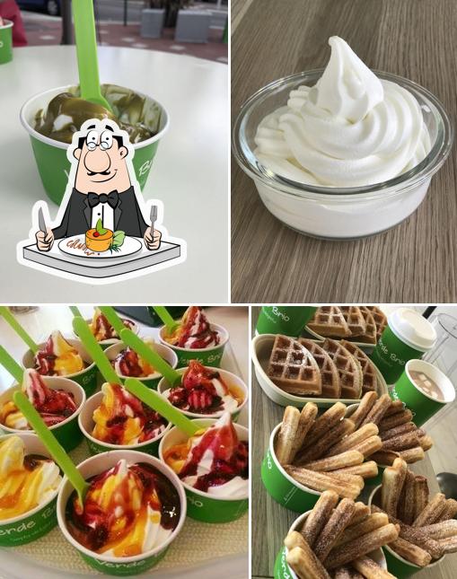 Food at Verde Brio Subiaco - Italian Frozen Yogurt