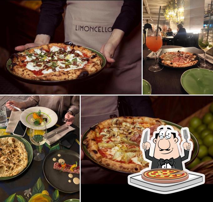 Order pizza at Limoncello