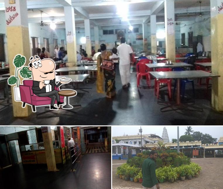 Main Canteen Annavaram Devasthanam is distinguished by interior and exterior