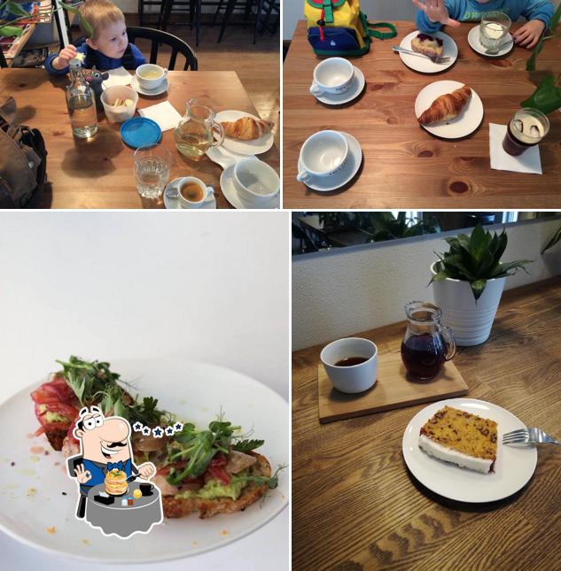 Estas son las imágenes que hay de comida y comedor en Papa Carlo Coffee