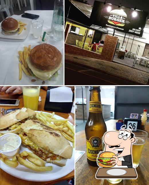 Hambúrguer em Villa Burguer