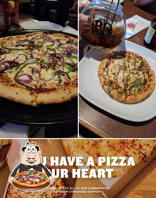 Prenez des pizzas à Boston Pizza