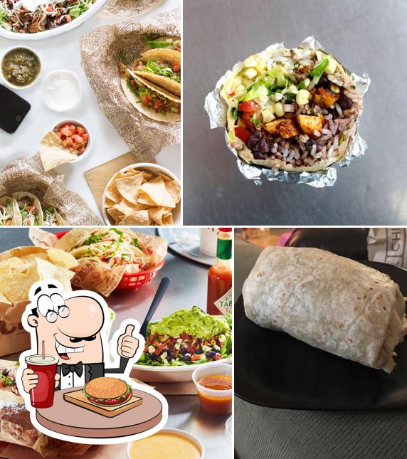 Try out a burger at Chipotle Mexican Grill