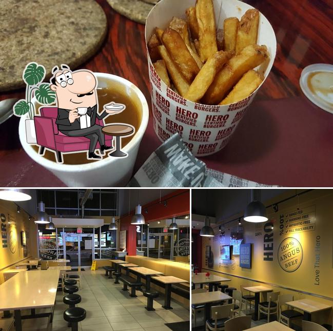 Las fotografías de interior y comida en Hero Certified Burgers