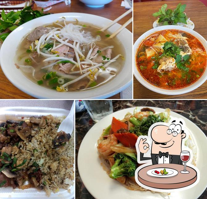 Meals at Pho 72 Restaurant Vietnamese Noodle and Grill
