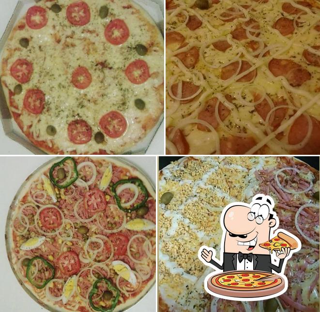 Experimente diferentes tipos de pizza