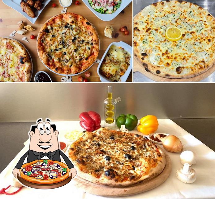 Essayez des pizzas à Casa Di Roma Pizza