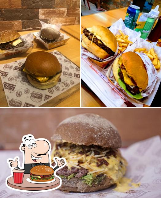 Os hambúrgueres do Rustik Express irão saciar diferentes gostos