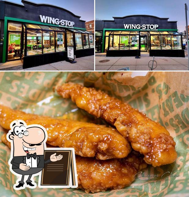 Voici l’image indiquant la extérieur et nourriture sur Wingstop