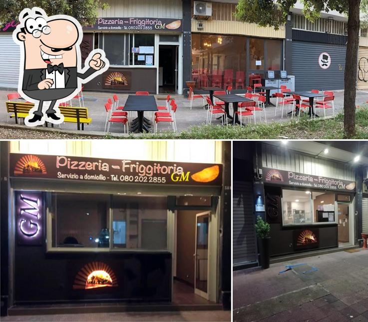 L'intérieur de Pizzeria GM