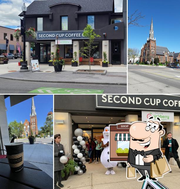 L'extérieur de Second Cup Café