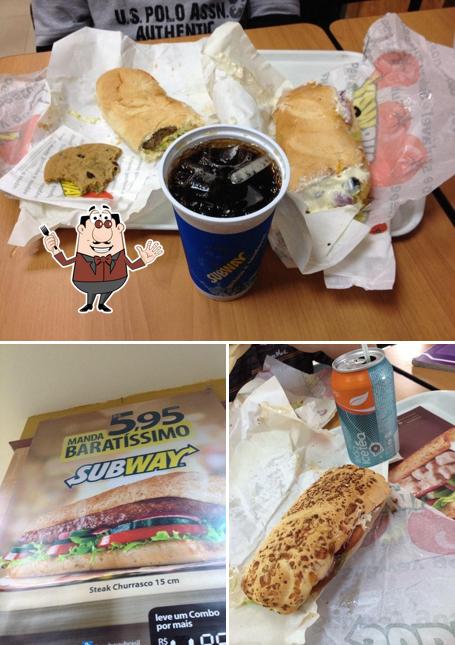 Comida em Subway