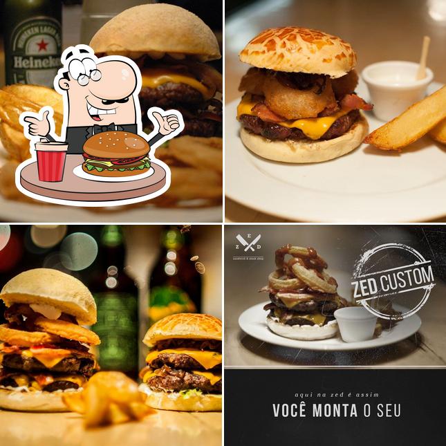 Os hambúrgueres do Zed Steak Burger irão satisfazer uma variedade de gostos