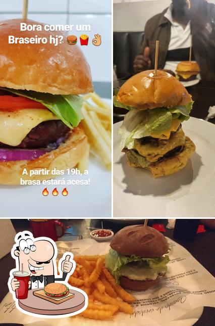 Pide una hamburguesa en Braseiro Burger Bar