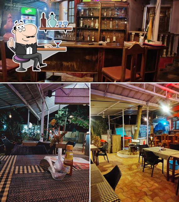 The interior of Maria Paulo Guest House Bar and Restaurant