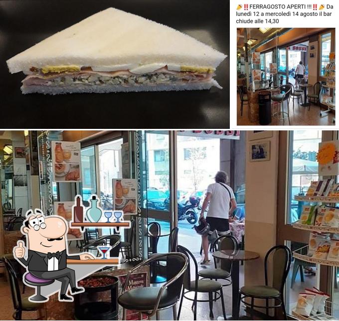 La interni e sandwich del ristorante