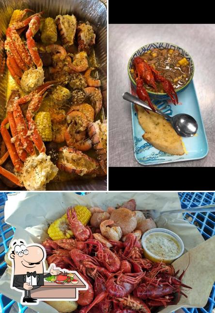 Order seafood at Beachside Seafood, Indialantic