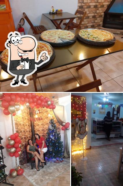 Veja imagens do interior do Pizzaria Dona Bela