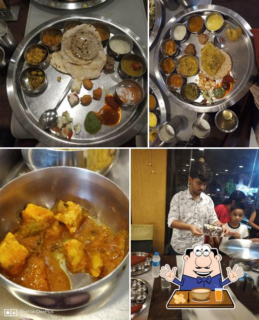 Food at Rajbhog Thali