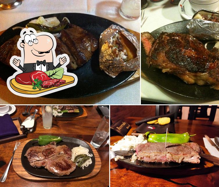 Order meat dishes at Steaks Del Herradero