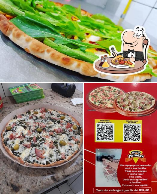 No Pizzaria Paladar, você pode provar pizza