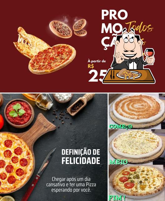 Experimente diversos variedades de pizza