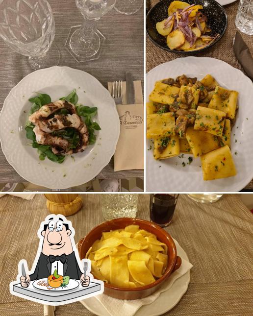 Plats à Trattoria "A Cusentina"