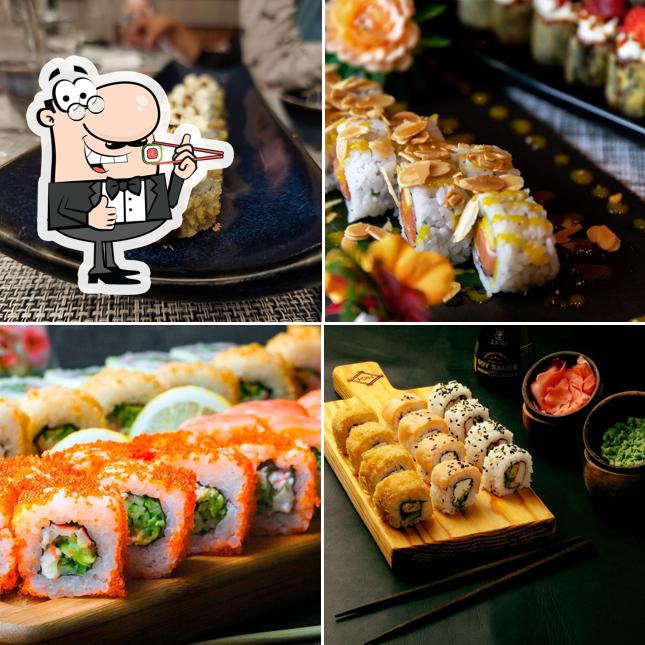 Ordina le diverse opzioni di sushi