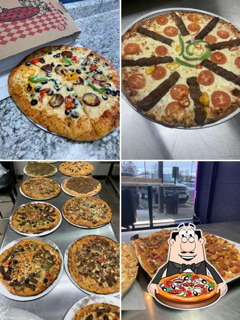 At Iraqi Bakery (Halal/حلال), you can try pizza