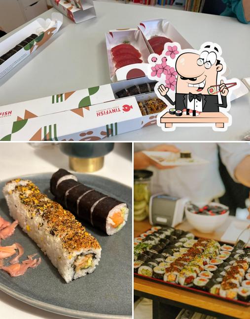 Prova le varie opzioni di sushi