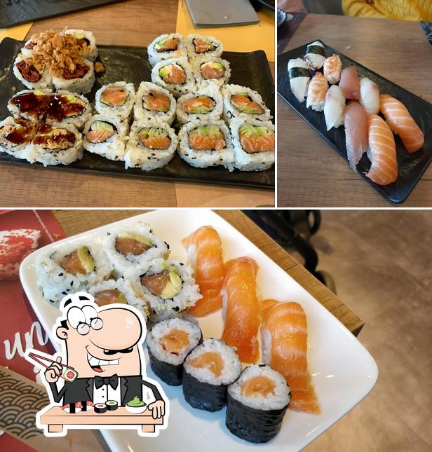 Ordina le varie opzioni di sushi