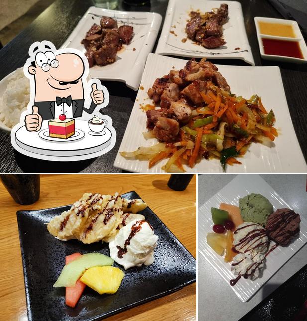 "Tony's Teppan Yaki Japanese Restaurant" представляет гостям большой выбор сладких блюд