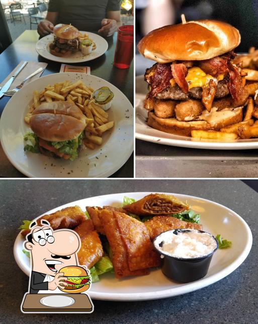 Get a burger at Wellington Diner