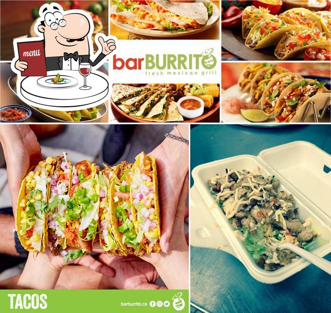 Nourriture à barBURRITO