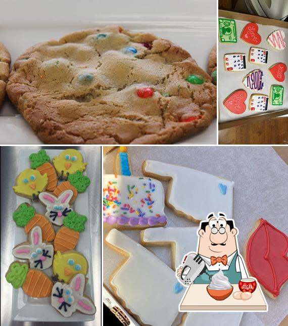 OKCookieMomster provides a selection of sweet dishes