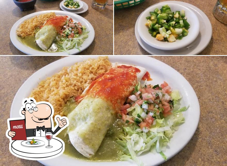 Food at El Molino Mexican Restaurant