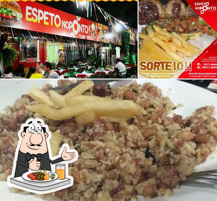 Comida em Espeto No Ponto