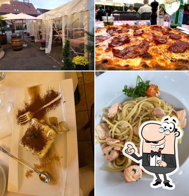 Gli esterni di Gasthof Rose, Restaurant Pizzeria San Marco