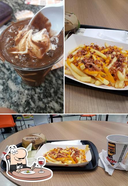 Platos en Burger King